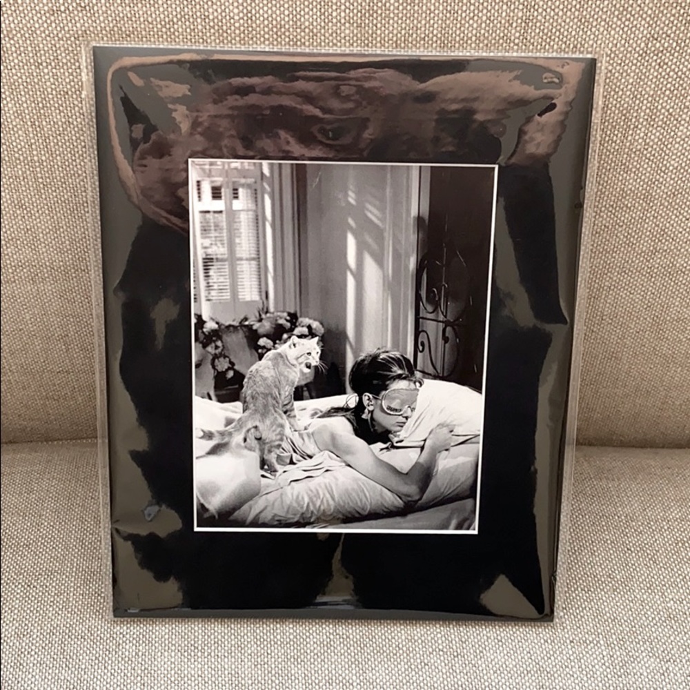 Breakfast at Tiffanys Audrey Hepburn Cat Art Print